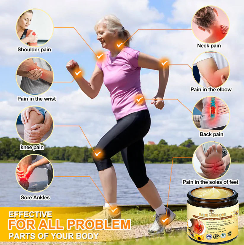 Jonordy™ Bee-Venom Pain-Relief Bone Healing Cream3👨⚕️Australian Orthopaedic Association (AOA) Recommend