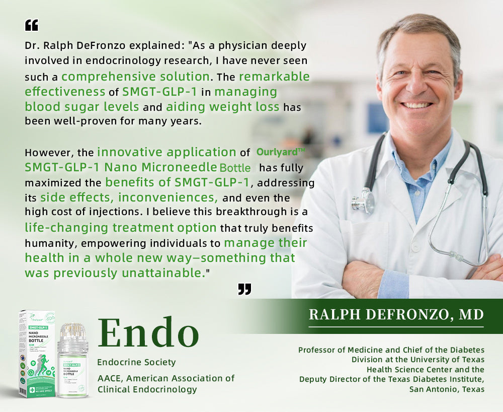 💧☘️Jorondy® SMGT-GLP-1 Nano-Microneedle Bottle (Zero Pain, 24/7 Release | Lose 20lbs FAST | 90% Sugar Drop | )
