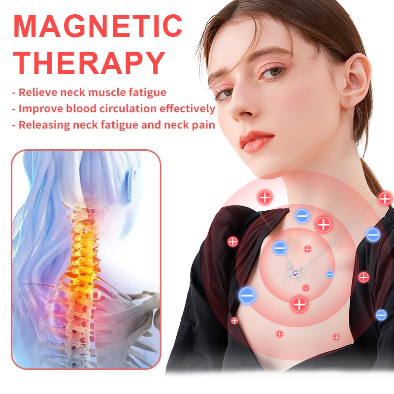 OUTJUTI™ Butterfly Magnetic Therapy Necklace