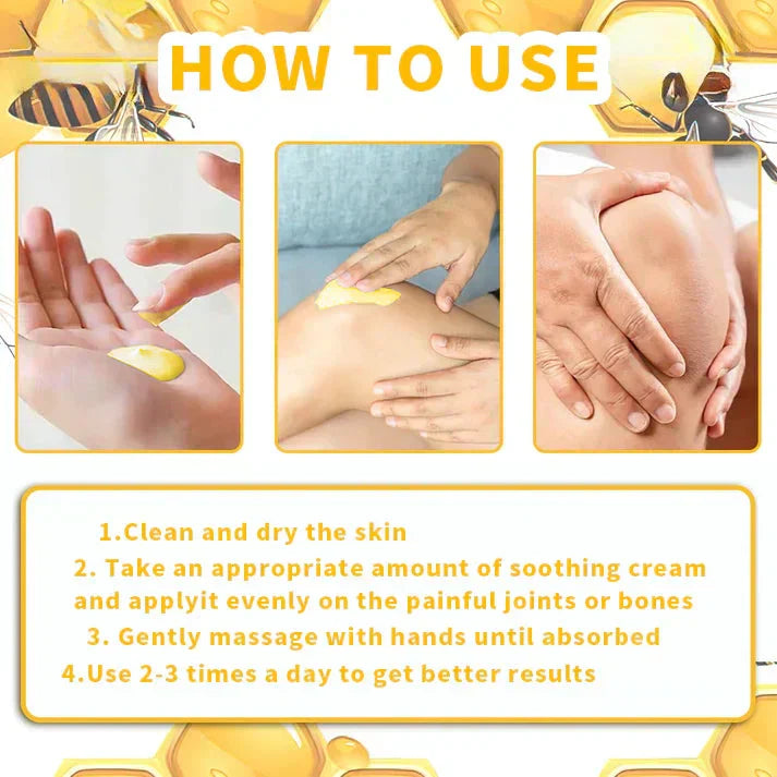 Jonordy™ Bee-Venom Pain-Relief Bone Healing Cream3👨⚕️Australian Orthopaedic Association (AOA) Recommend