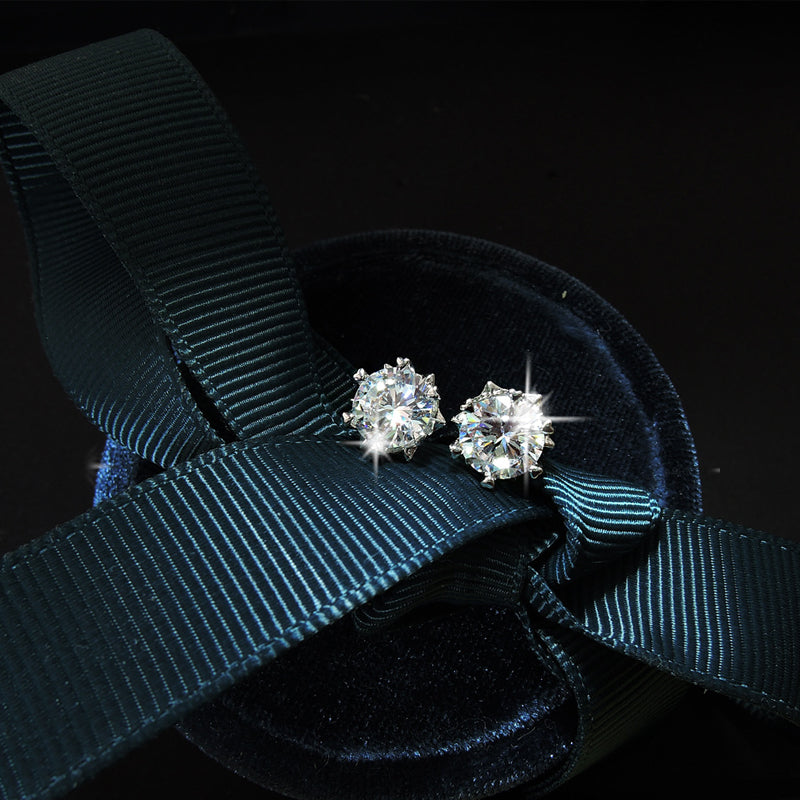 LAST DAY SALE-90% OFF🔥Moissanite Diamond Titanium Earrings🎉