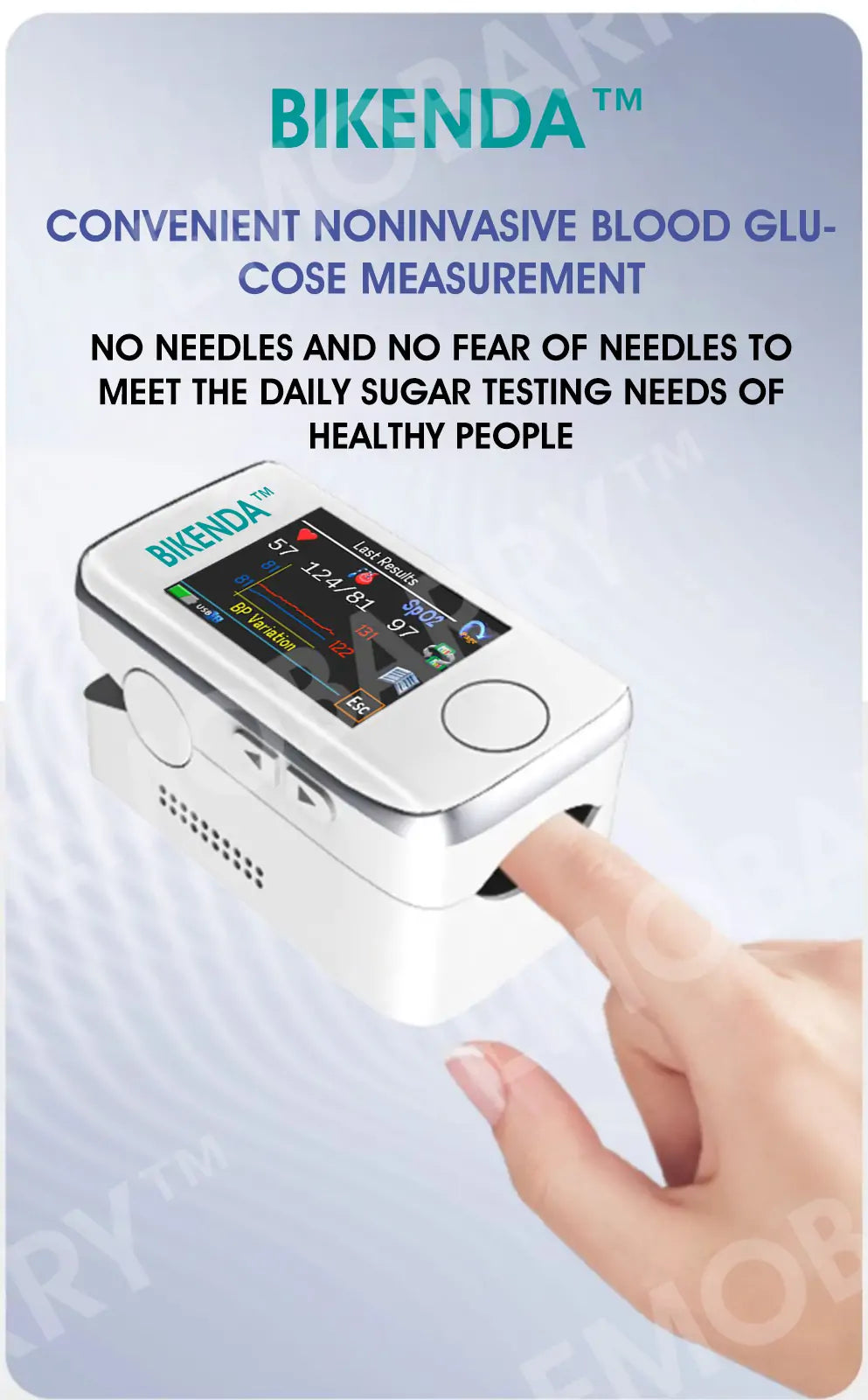 ⚕️🩺Bikenda™ Non-Invasive Blood Glucose Meter