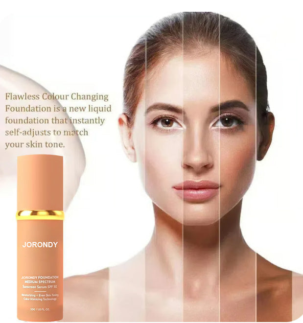JORONDY Achieve Flawless Skin💖 – Last Day Sale! 85% OFF – ✨Foundation 4 in 1 - Light Spectrum