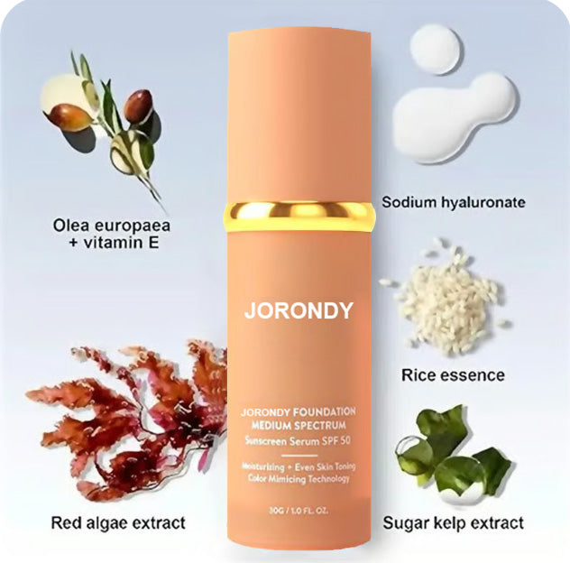 JORONDY Achieve Flawless Skin💖 – Last Day Sale! 85% OFF – ✨Foundation 4 in 1 - Light Spectrum