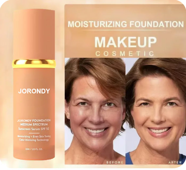 JORONDY Achieve Flawless Skin💖 – Last Day Sale! 85% OFF – ✨Foundation 4 in 1 - Light Spectrum