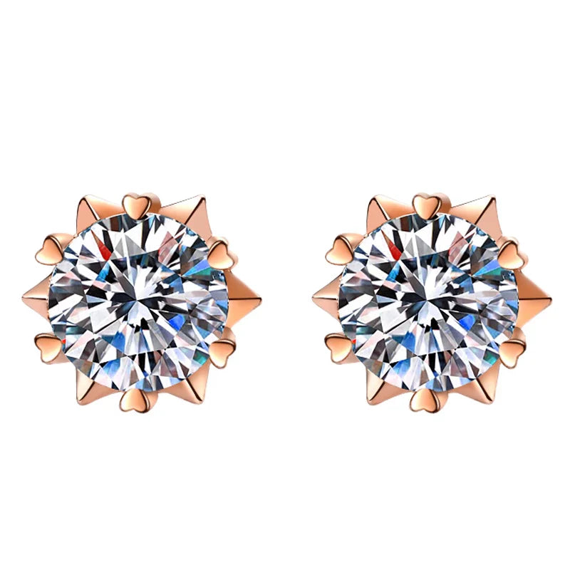 LAST DAY SALE-90% OFF🔥Moissanite Diamond Titanium Earrings🎉
