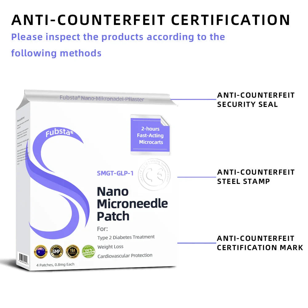 See results in 7 days🔥SMGT-GLP-1 Nano Microneedle Patch 2.0