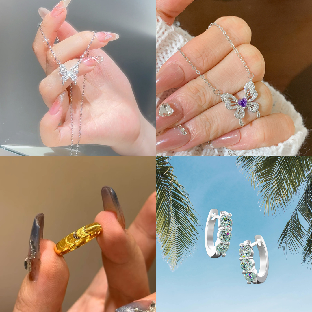 OUTJUTI™ Butterfly Magnetic Therapy Necklace