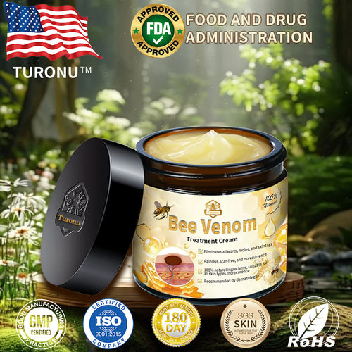 Turonuโข Bee Venom Treatment Cream for Scar Removal, Warts, Skin Tags, Tinea ๐