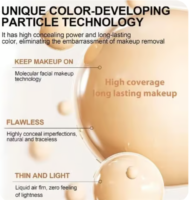 JORONDY Achieve Flawless Skin💖 – Last Day Sale! 85% OFF – ✨Foundation 4 in 1 - Light Spectrum
